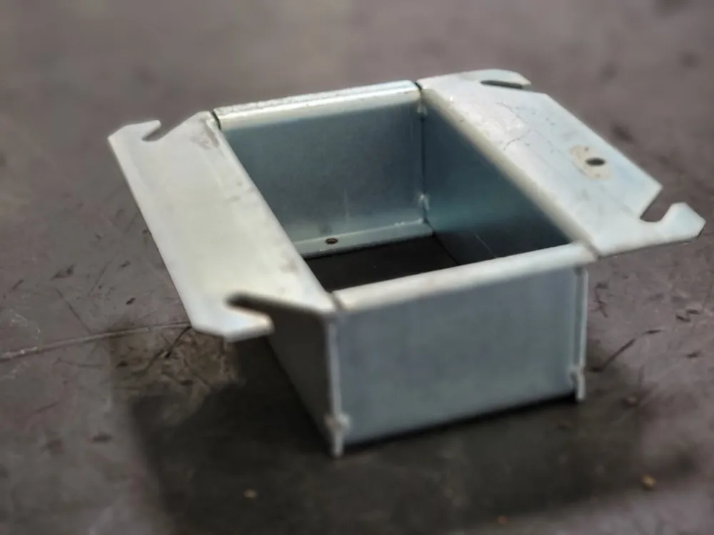 4" Square Cut Device Cover 585, 52-C-50 (Box of 19)