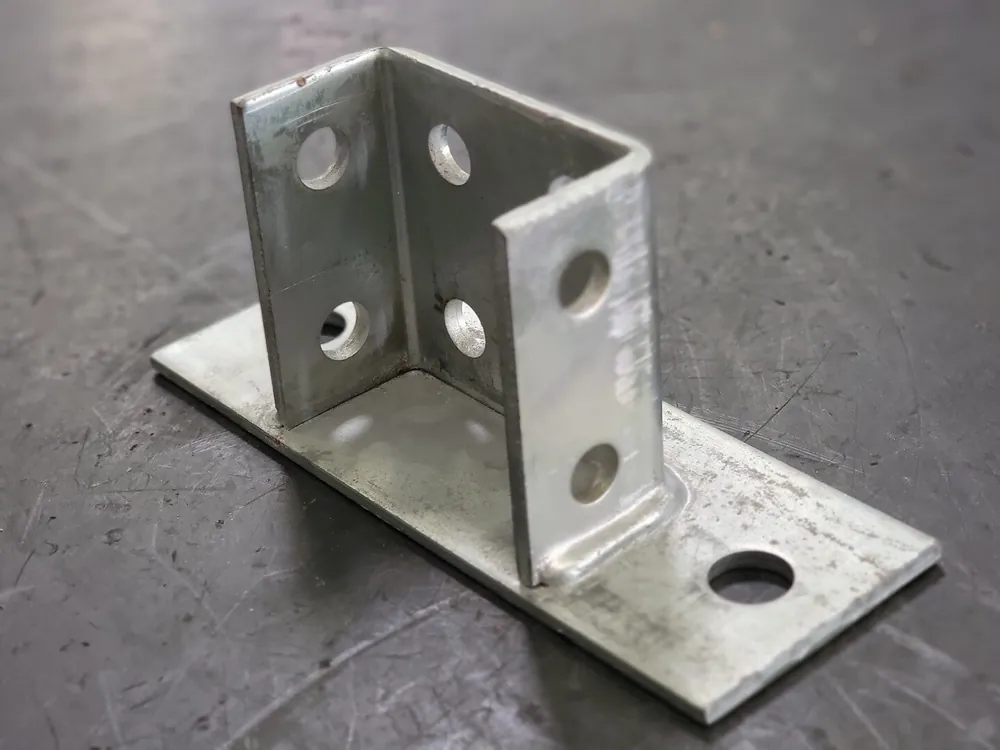 1-5/8" x 1-5/8" Channel Post Base B281