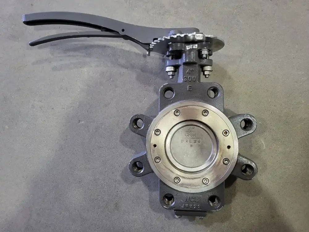 4" Butterfly Valve Double Offset High Performance Lug Style - 230L04CSP8TA1