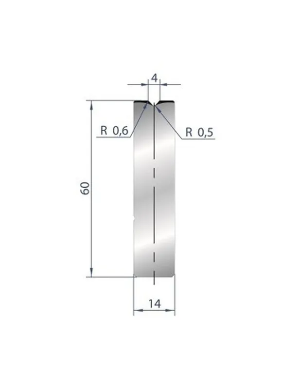Part No. 3158 @ 835mm 88 Degree Die Insert