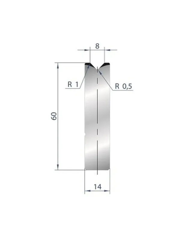 Part No. 3160 @ 415mm 88 Degree Die Insert