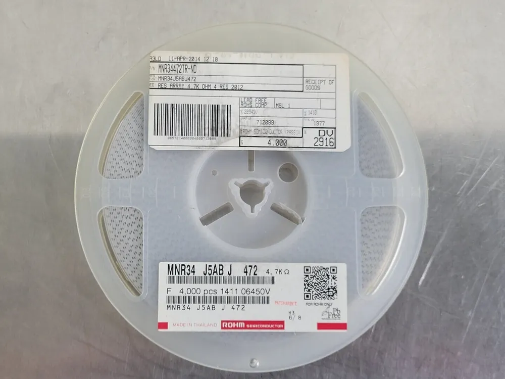 4.7k Ohm, 4-Resistor Network/Array MNR34J5ABJ472 (Reel of 4000)