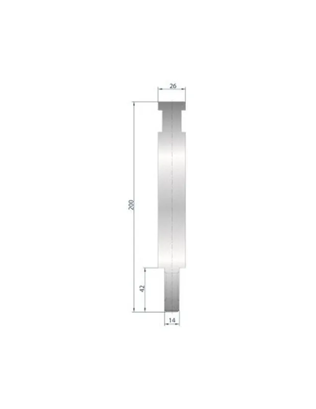 Part No. 1306 @ 830mm EHT Style Round Element Holder