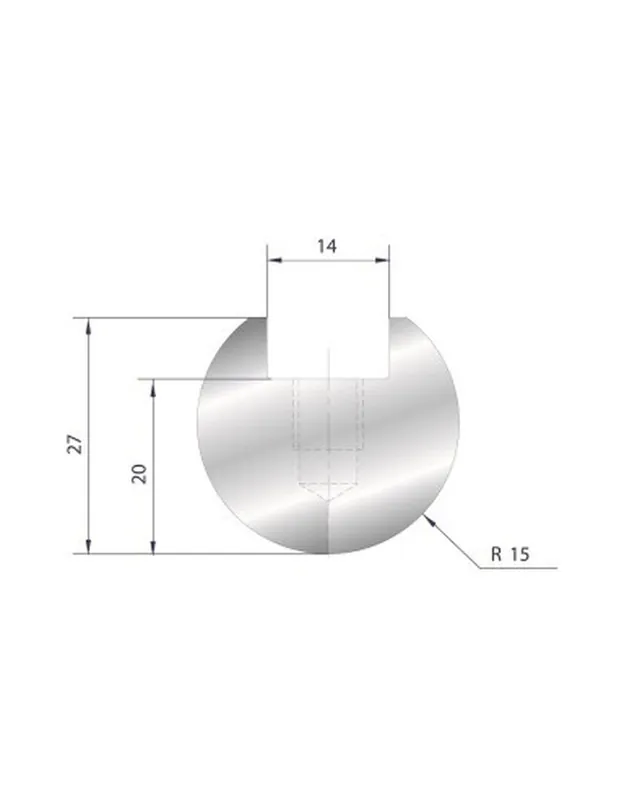 Part No. 1038 @ 415mm Round Element Holder