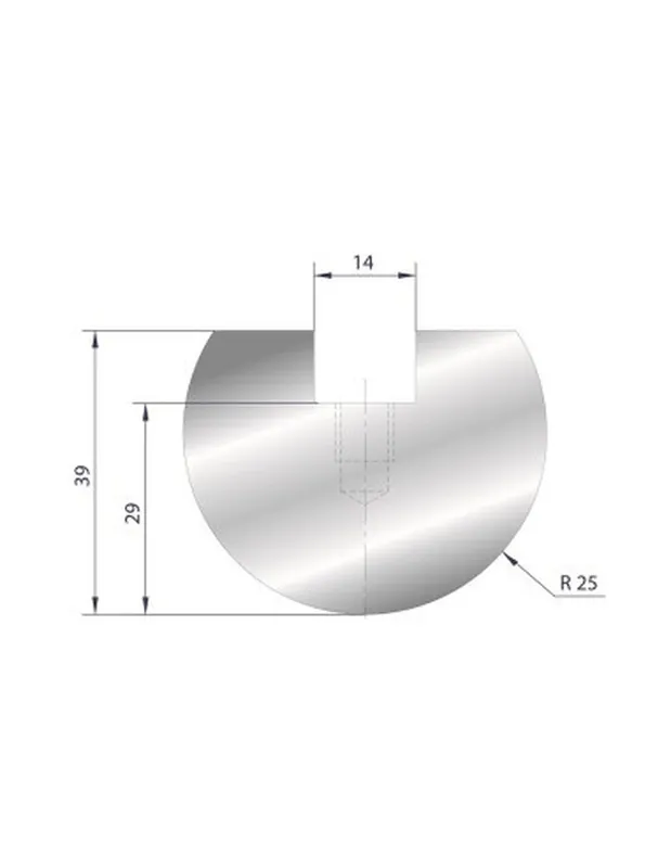 Part No. 1041 @ 415mm Round Element Holder