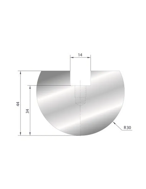 Part No. 1042 @ 835mm Round Element Holder