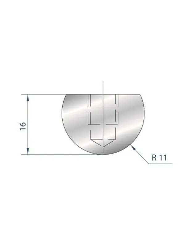 Part No. 1104 @ 415mm Round Element Holder