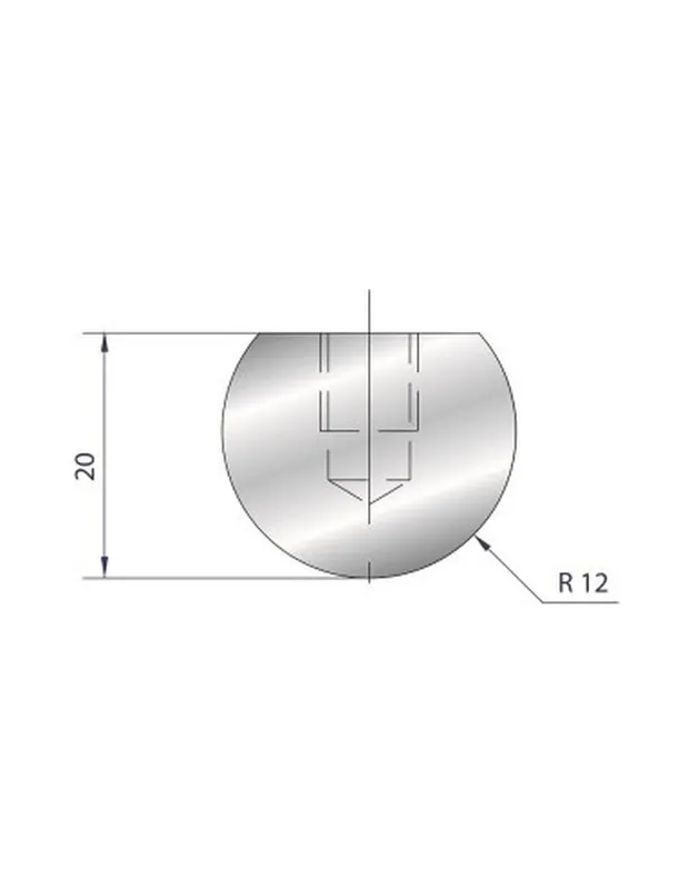 Part No. 1106 @ 835mm Round Element Holder