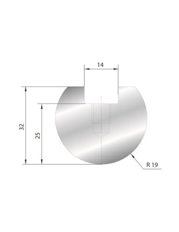 Part No. 1112 @ 415mm Round Element Holder