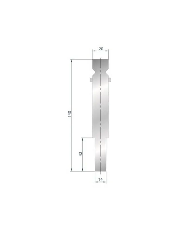 Part No. 1240 @ 830mm Round Element Holder