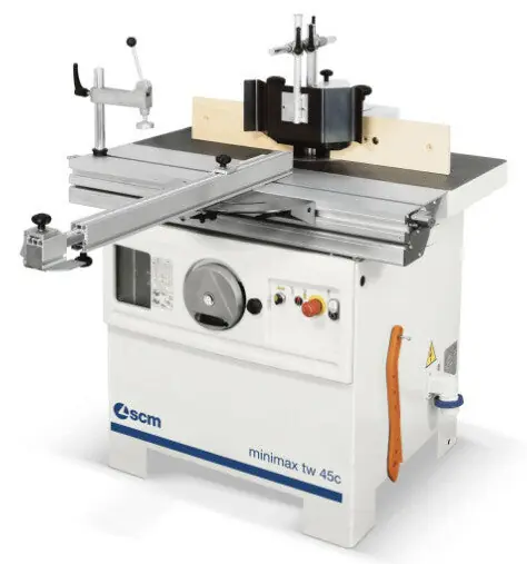 minimax tw 45c Sliding Table Moulder w/ Movable Spindle