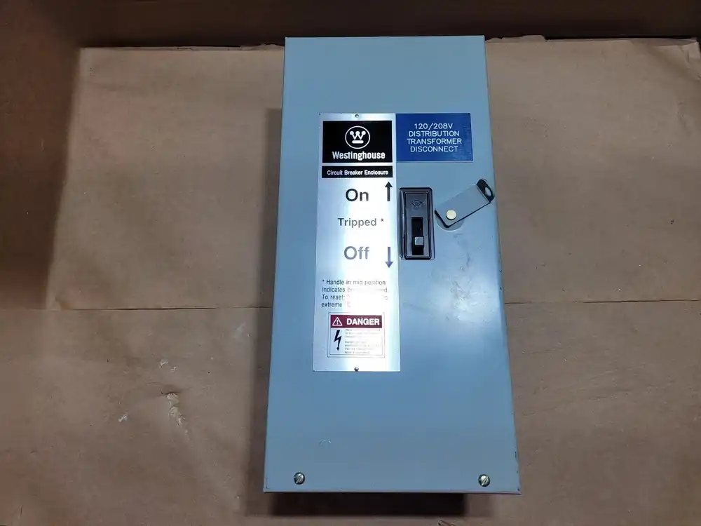 20 Amp 3-Pole 600V Circuit Breaker FB3020 w/ Safety Enclosure