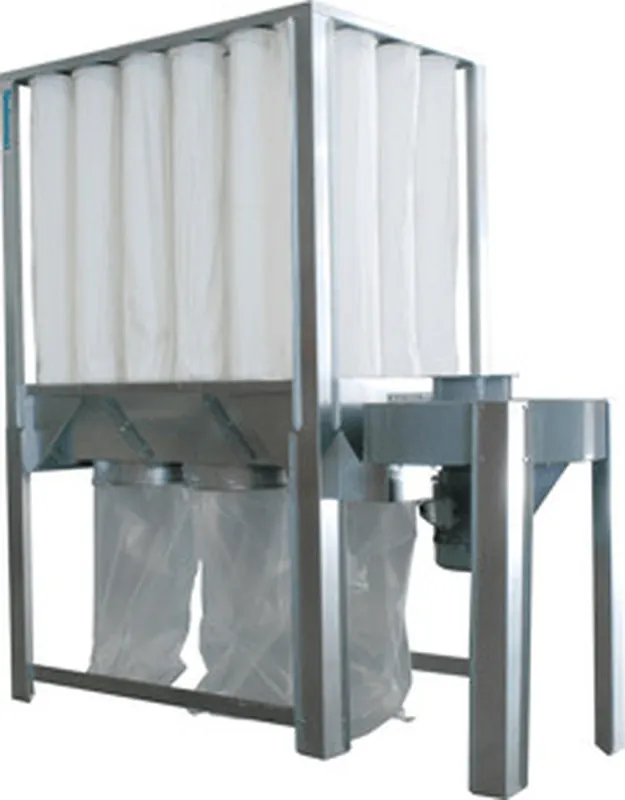 Dust Collector w/ 200 ft of Ducting S-750