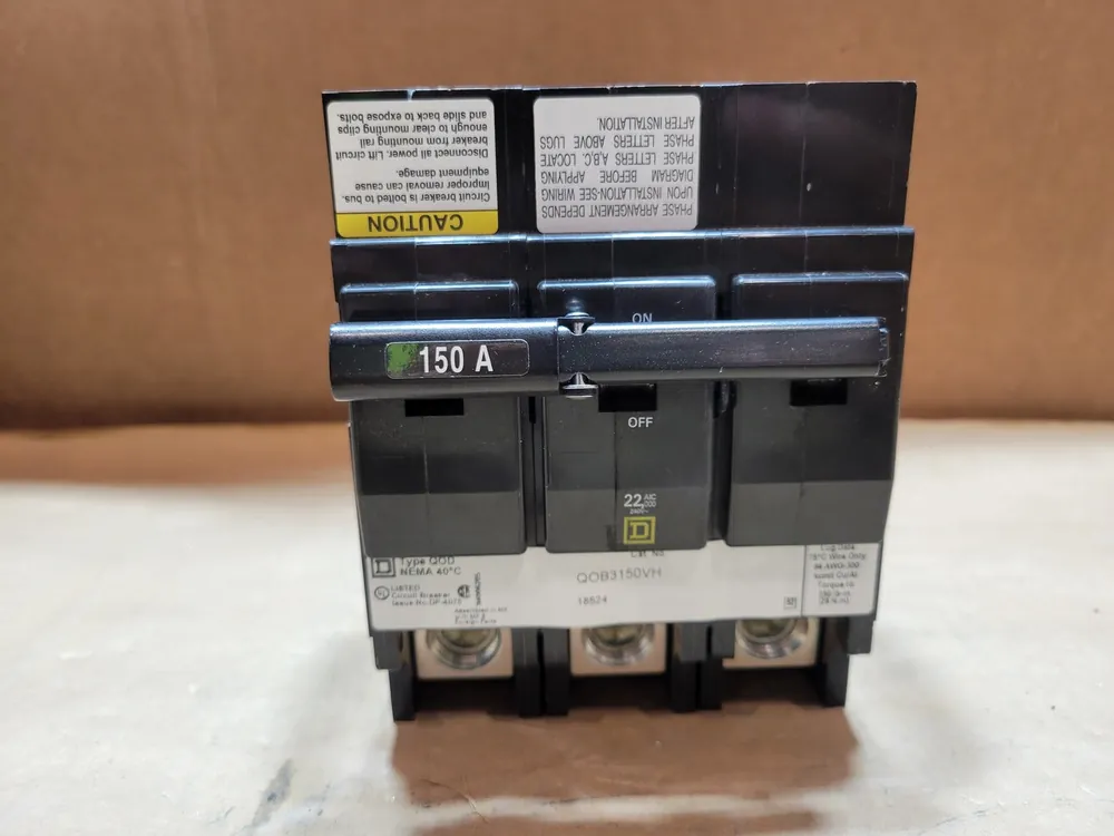 150 Amp 3 Pole 240 Volts Circuit Breaker QOB3150VH