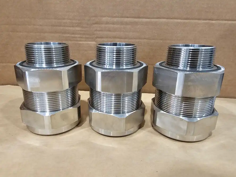 2-1/2" Star Teck Jacketed Metal-Clad Cable Fitting ST250-478SS (Lot of 3)