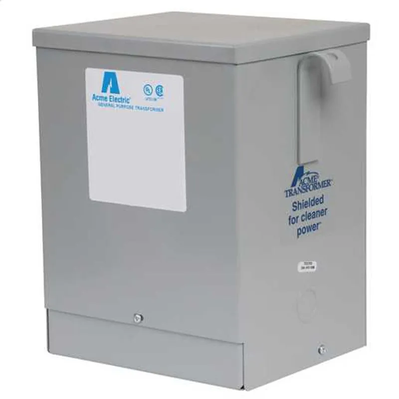 2 kVA Isolation Transformer, 240/480 pri. volts, 120/240 sec. volts T253012S