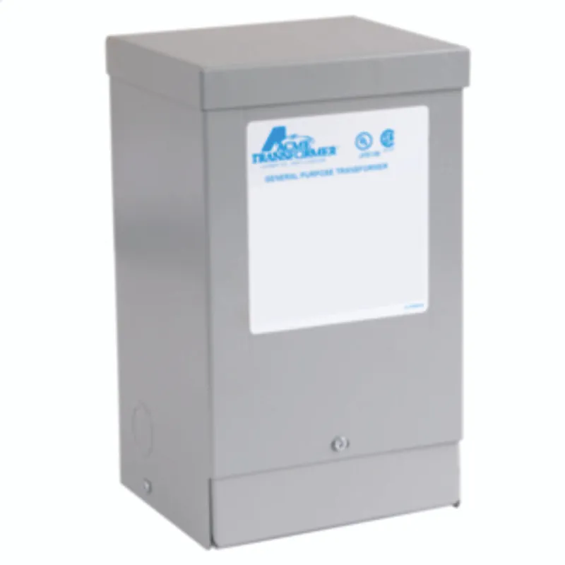 2 kVA Isolation Transformer, 190/200/208 pri. volts, 120/240 sec. volts TF217439S