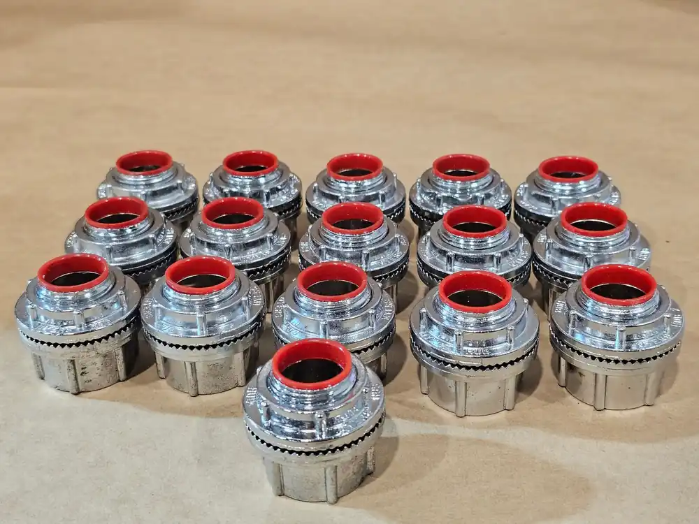 3/4" Zinc Scru-Tite Basic Hub ST-2, 3104120 (Lot of 16)