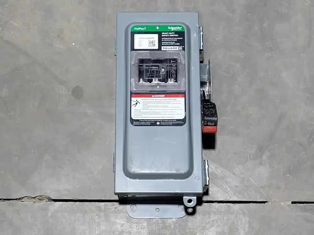 30 Amp, 600 Volt Heavy Duty Fusible Disconnect Safety Switch VH361AWKGL