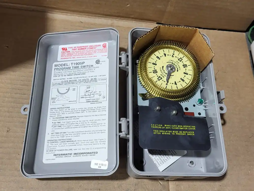24-Hour Mechanical Time Switch T1905P