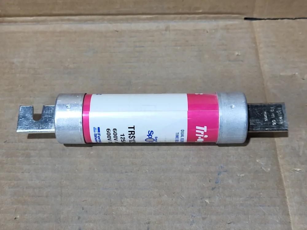 125 Amp, Class RK5, Time Delay Fuse TRS125R