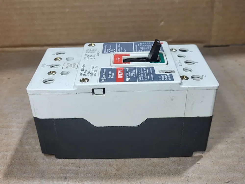 15 Amp, 3 Pole, 600 Volt Circuit Breaker HMCPE015E0C