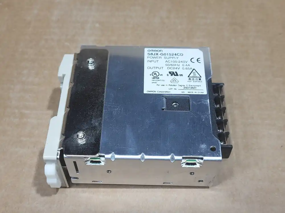 Power Supply S8JX-C01524CD, 24 VDC
