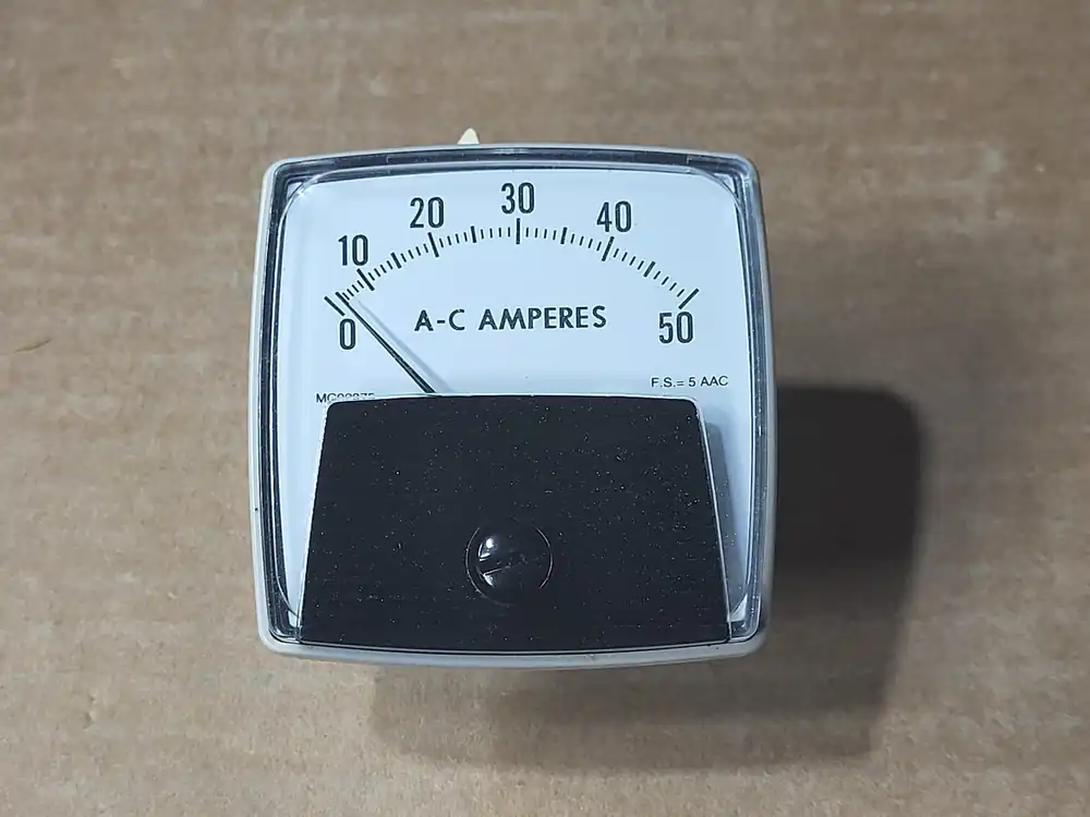 0-50 Amp AC Ammeter Analog 250-240-LSNT