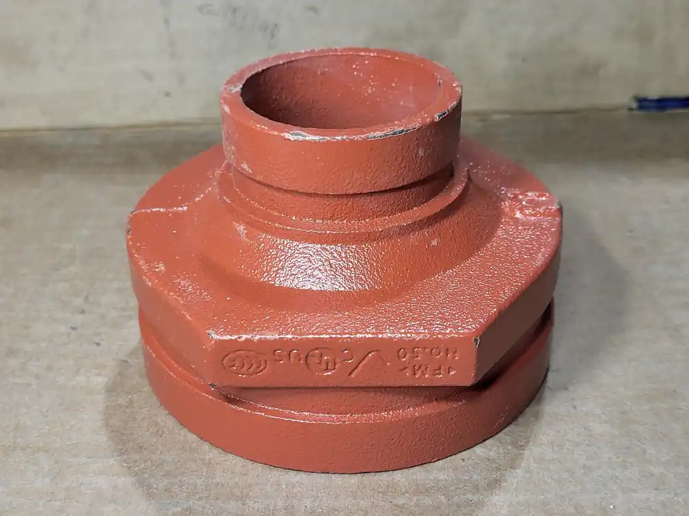 4" x 2" Grooved Concentric Reducer No. 50