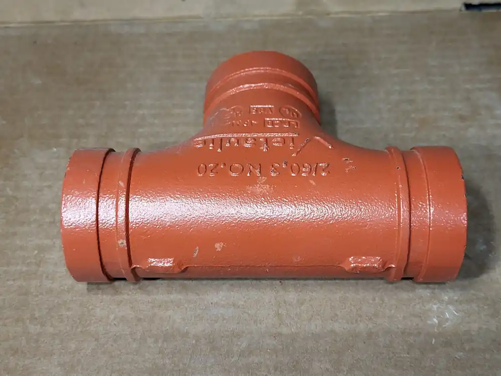 2" Groove End Tee No. 20