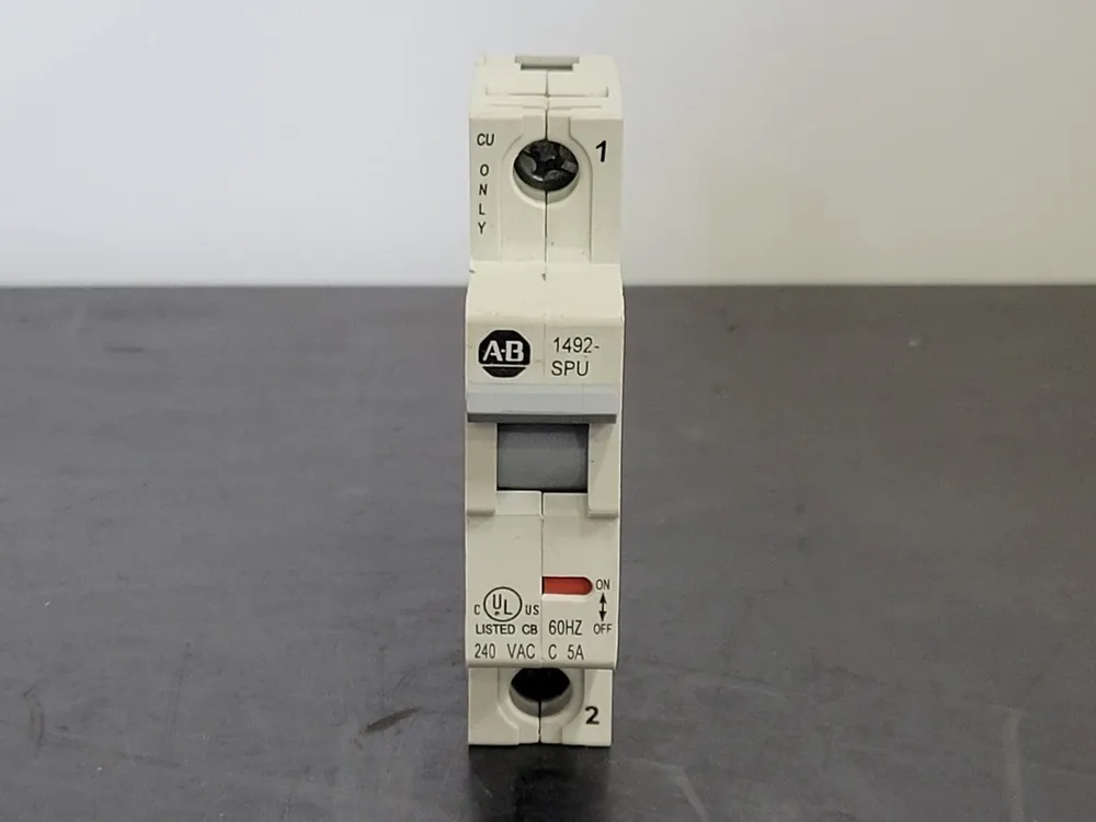 5 Amp, 1 Pole, 240 volts Circuit Breaker 1492-SPU1 C050