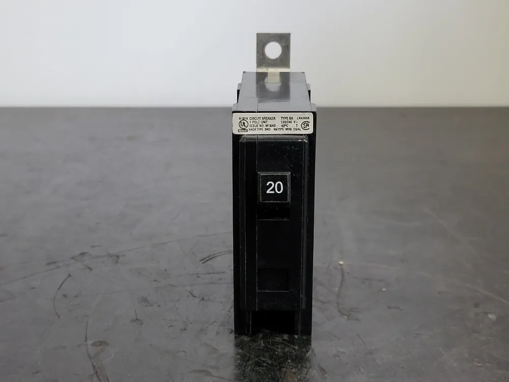 20 Amp, 1 Pole, 120/240 volts Circuit Breaker BA115