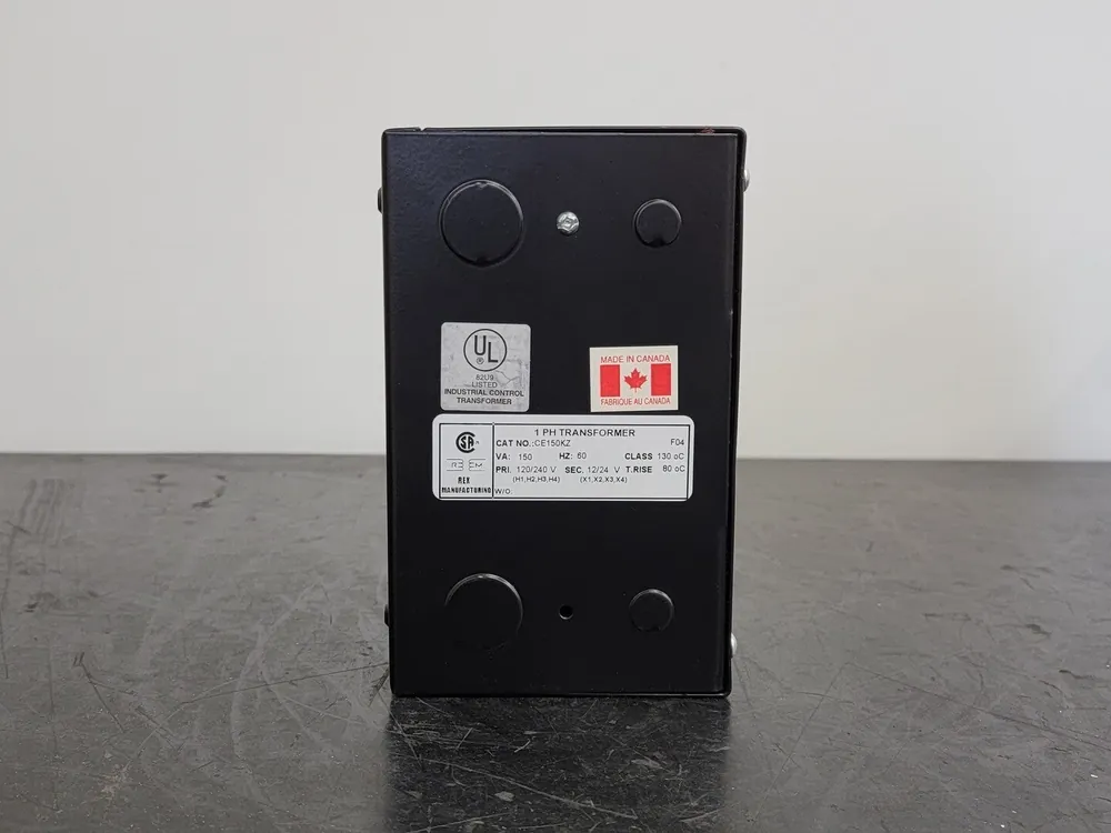 150 VA Control Transformer, 120/240 pri. volts, 12/24 seco. volts CE150KZ