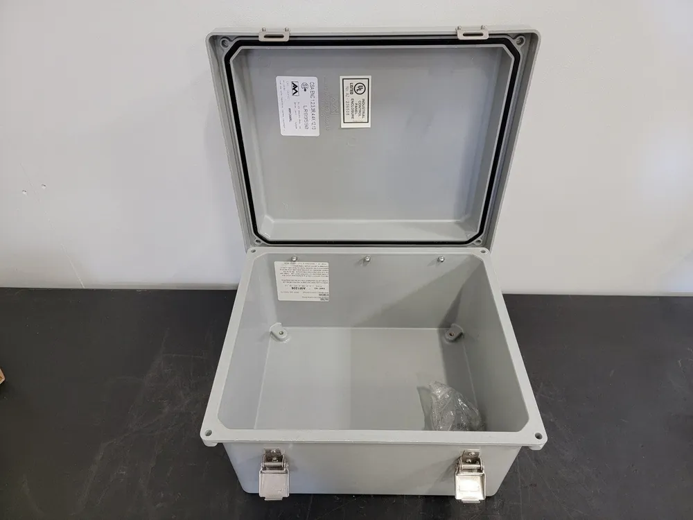 AM1206RL Fiberglass Wallmount Enclosure 12"x10"x6"