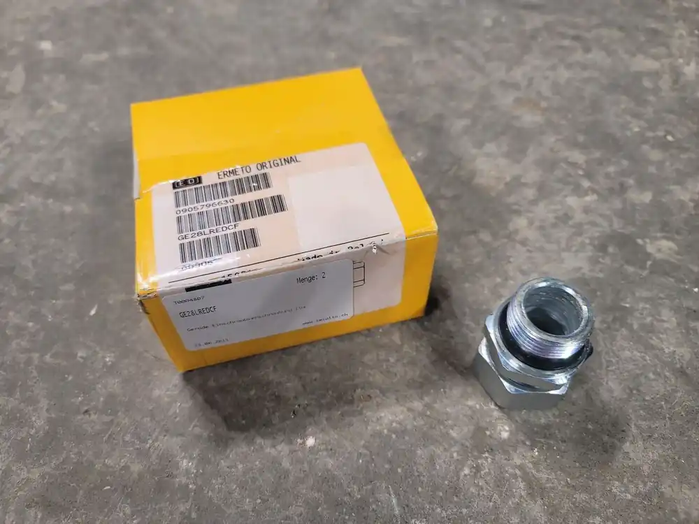 Male Stud High Pressure Hydraulic Fitting GE28LREDCF