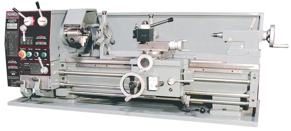 12" x 36" Gearhead Metal Lathe w/ Taper Attachment No. KC-1236ML/KM-053/SS-1236
