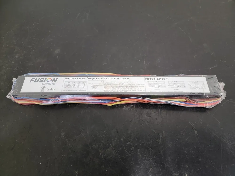 120 Volts, 4 Lamp Electronic Ballast FB454T5MVE-N