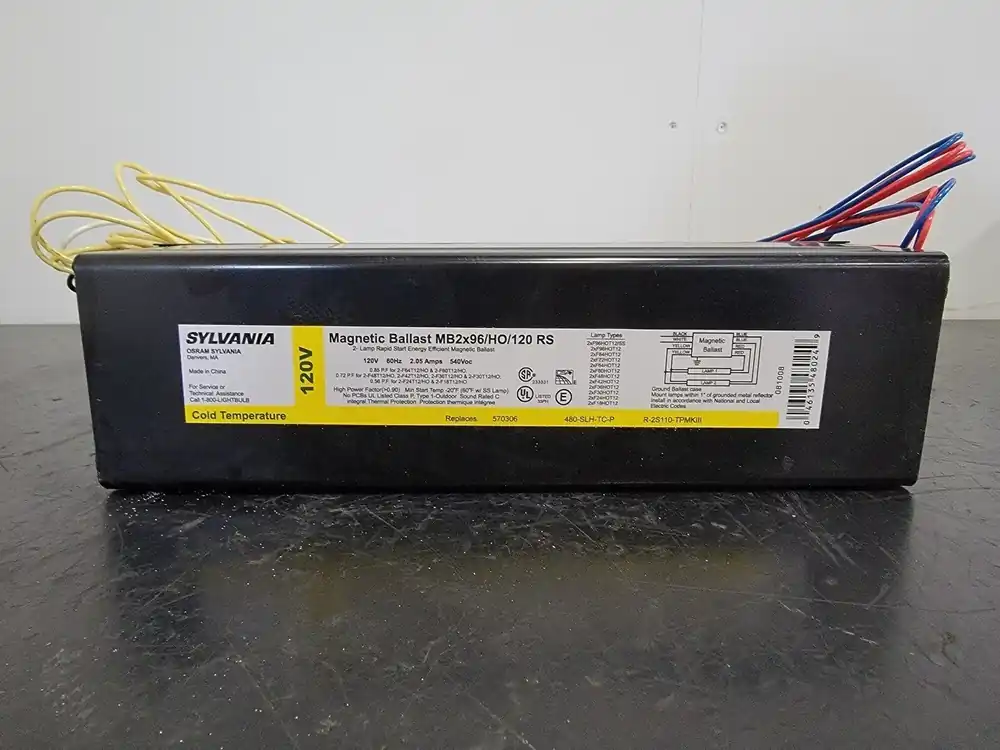 120 Volts 2 Lamp Magnetic Ballast MB2X96/HO/120 RS