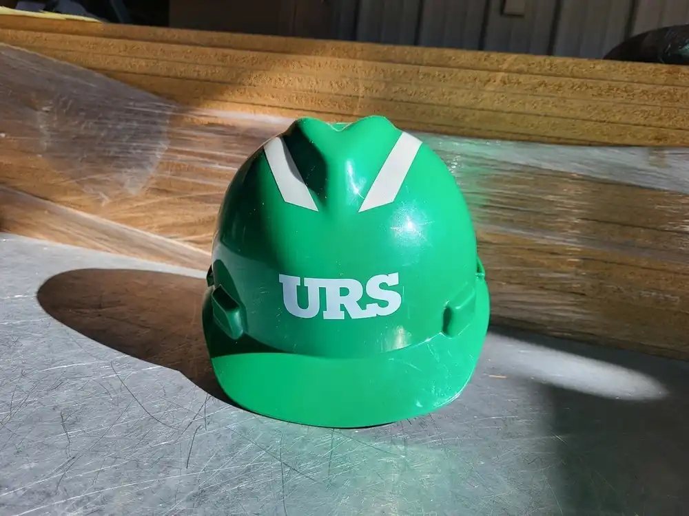 Green V Guard Hard Hat