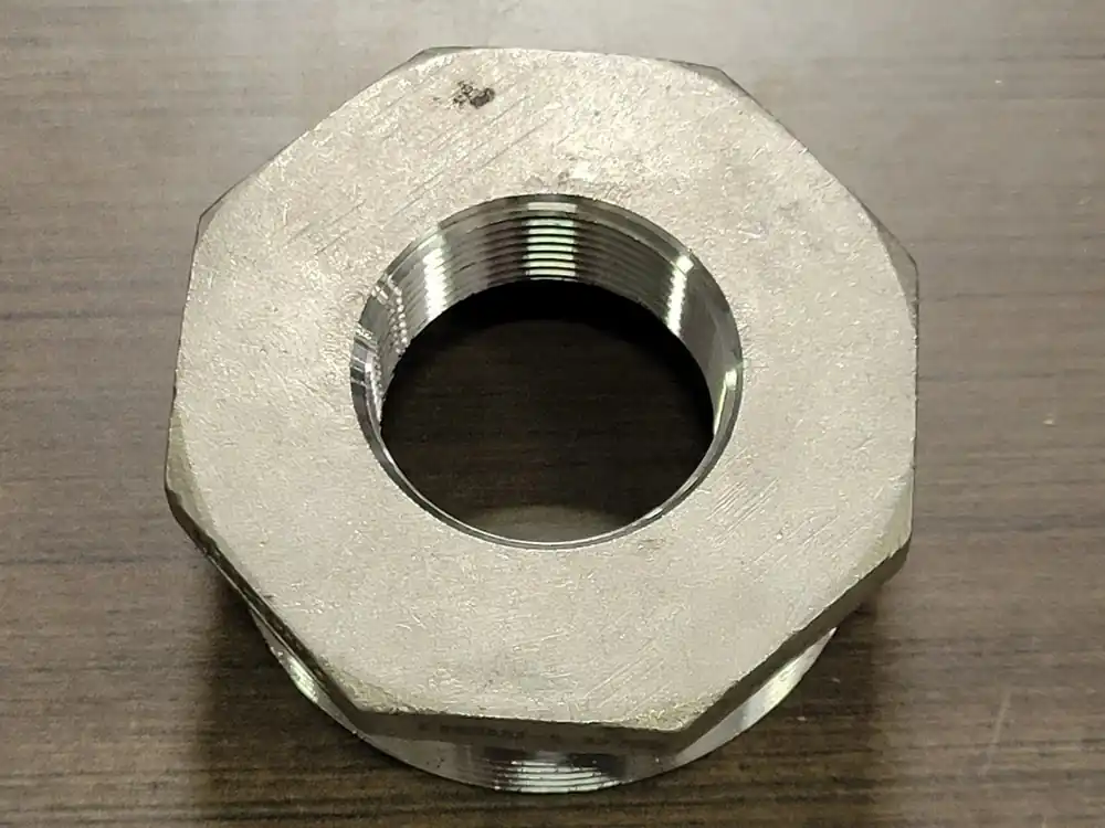 3" x 1-1/2" 316 Stainless Steel Hex Head Reducing Bushing SP-114