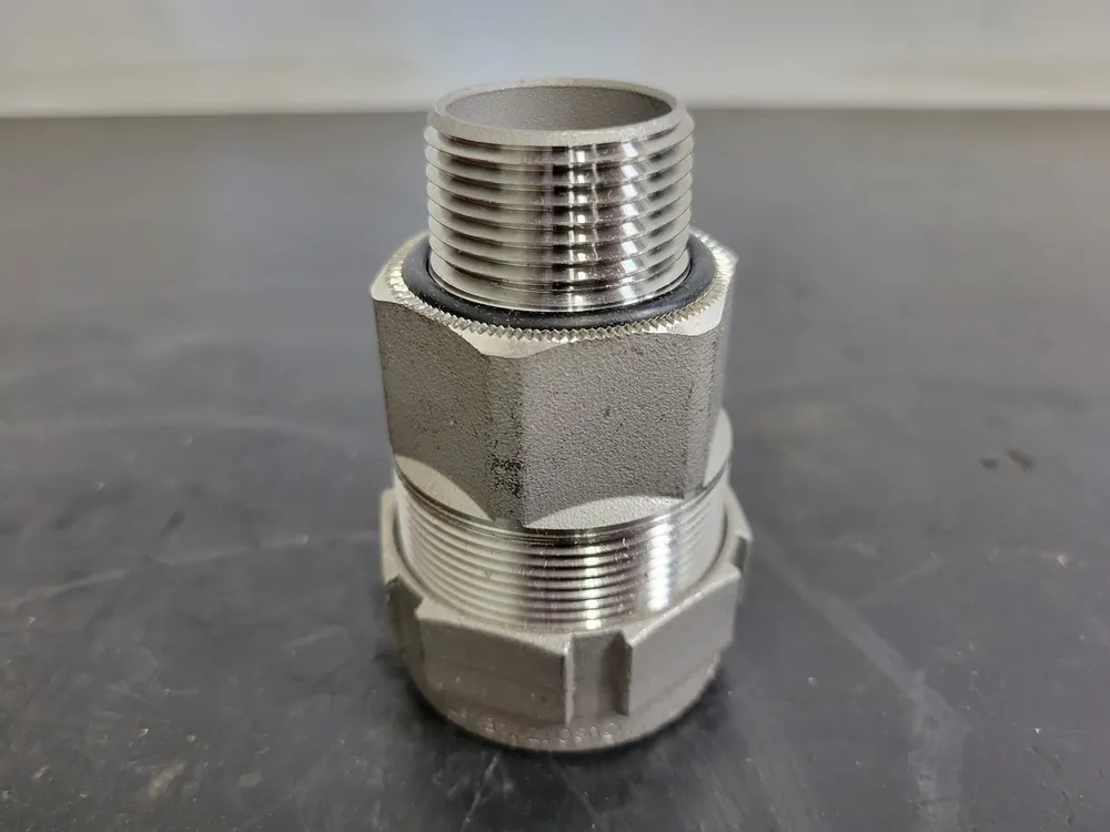 1" Star Teck Jacketed Metal-Clad Cable Fitting ST100-469SS (Box of 10/Qty)