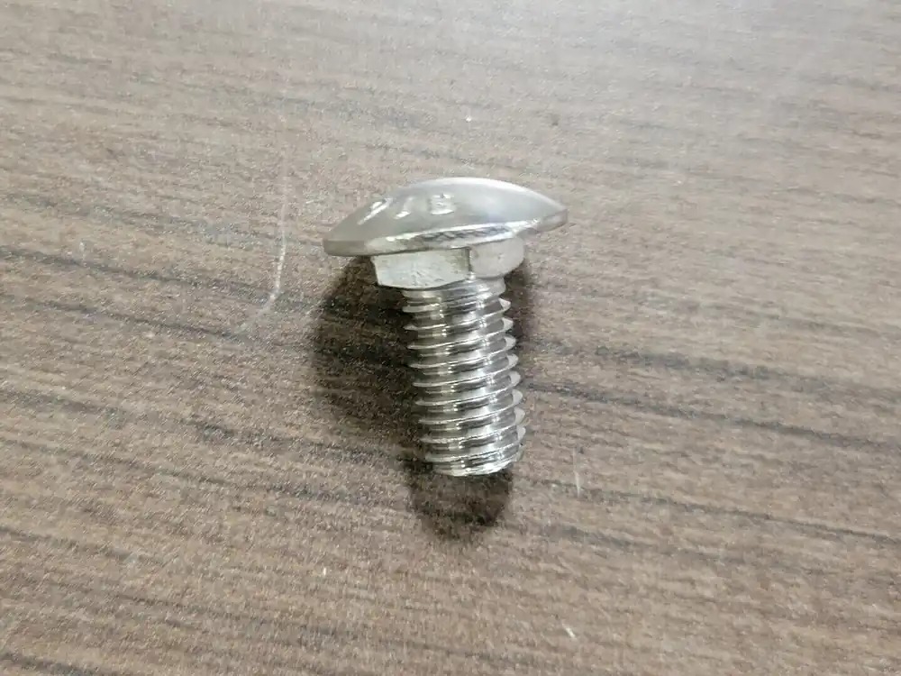 3/8"-16 x 3/4" Stainless Carriage Bolt SS38HWK w/ Nut