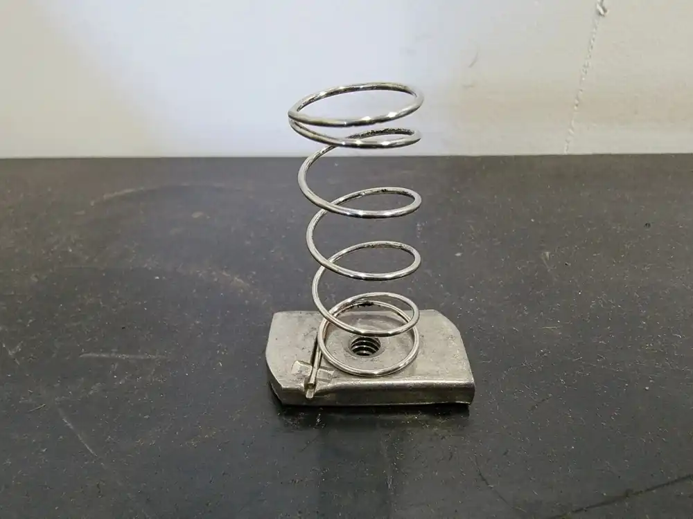 1/4" 316SS Strut Spring Nut 105SS-01400 (Box of 100)