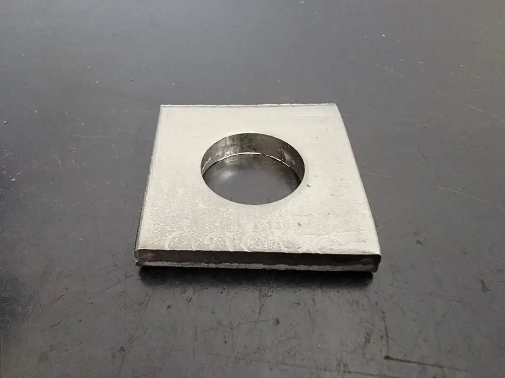 13/16" 316 Stainless Steel Square Washer S105P-SS6 (Box of 25)