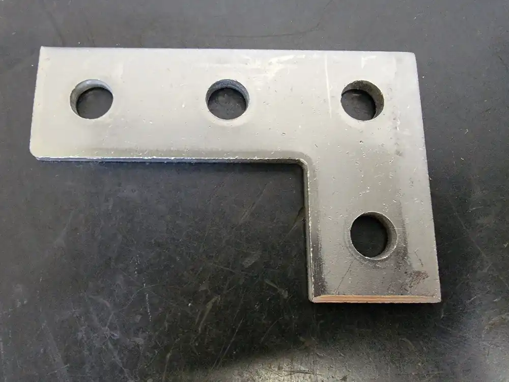 4 Hole Corner Plate Stainless F1380A-00000SS