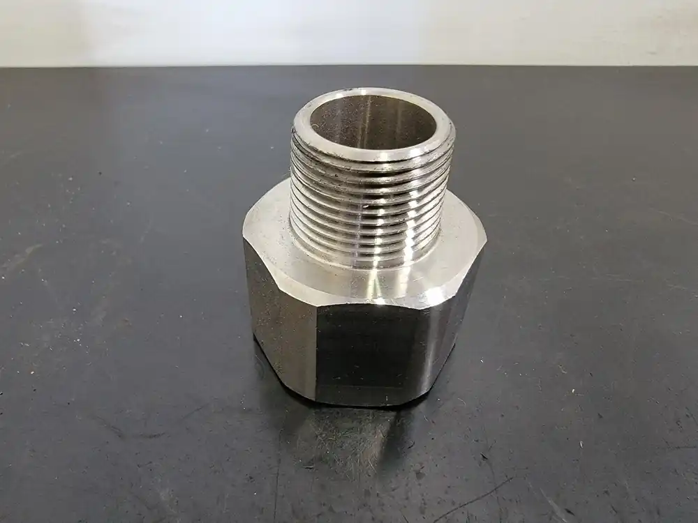 3/4" x 1" 316 Stainless Steel Enlarger Bushing 7500EB-3/4X1