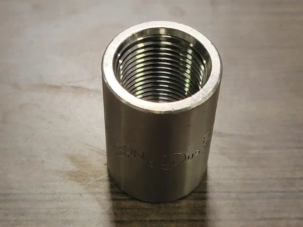1/2" 304 Stainless Steel Conduit Coupling EC-SS No. CPL50-304SS
