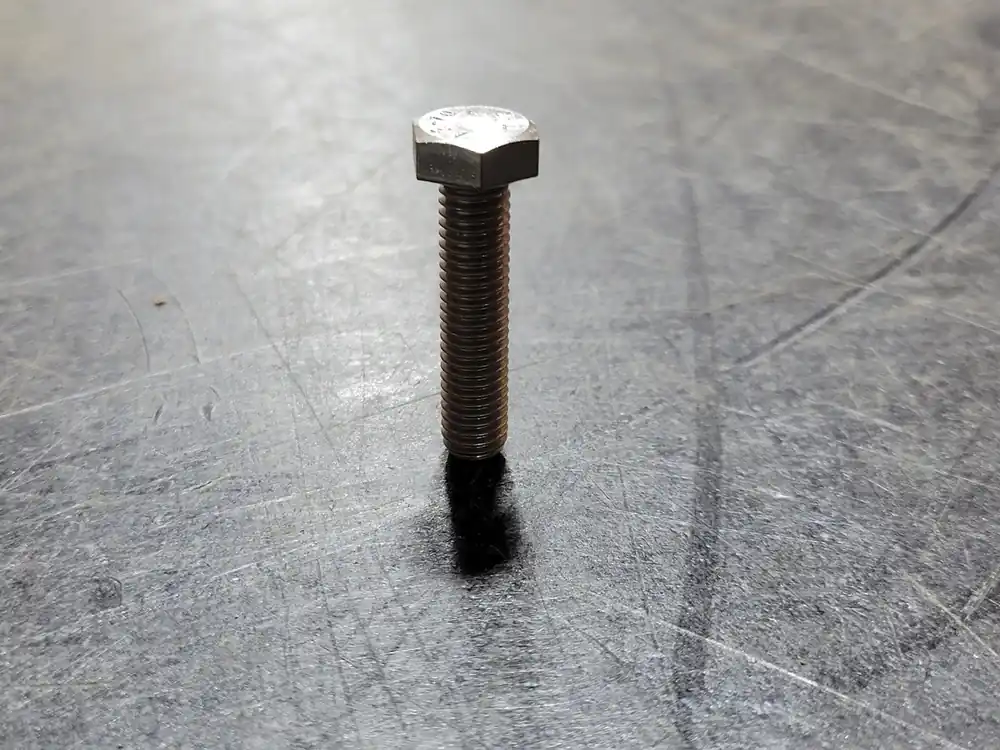 8x35 Hex Head Screw Full Thread A2-70 Stainless Steel (Box of 100)