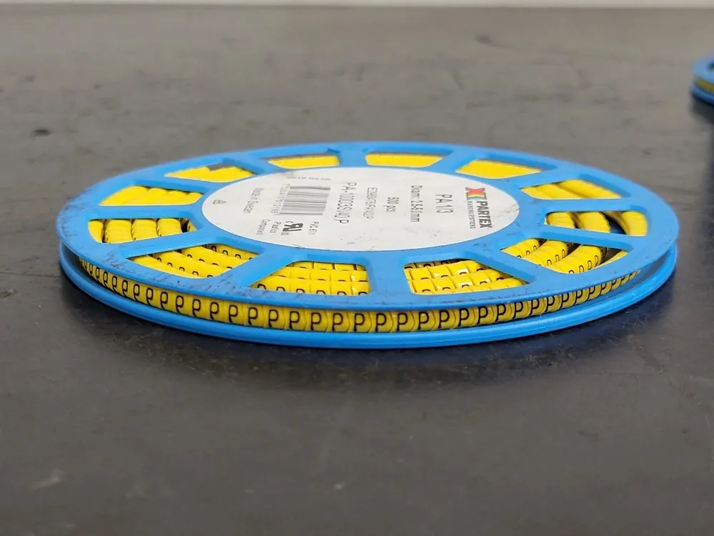 PA 1/3 Character P Cable Marker PA-10003SV40.P