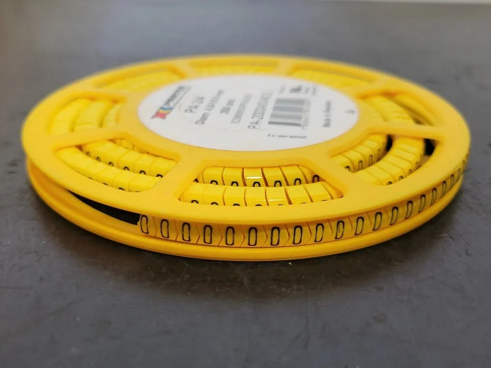 PA 2/4 Character 0 Cable Marker PA-20004SV40.0